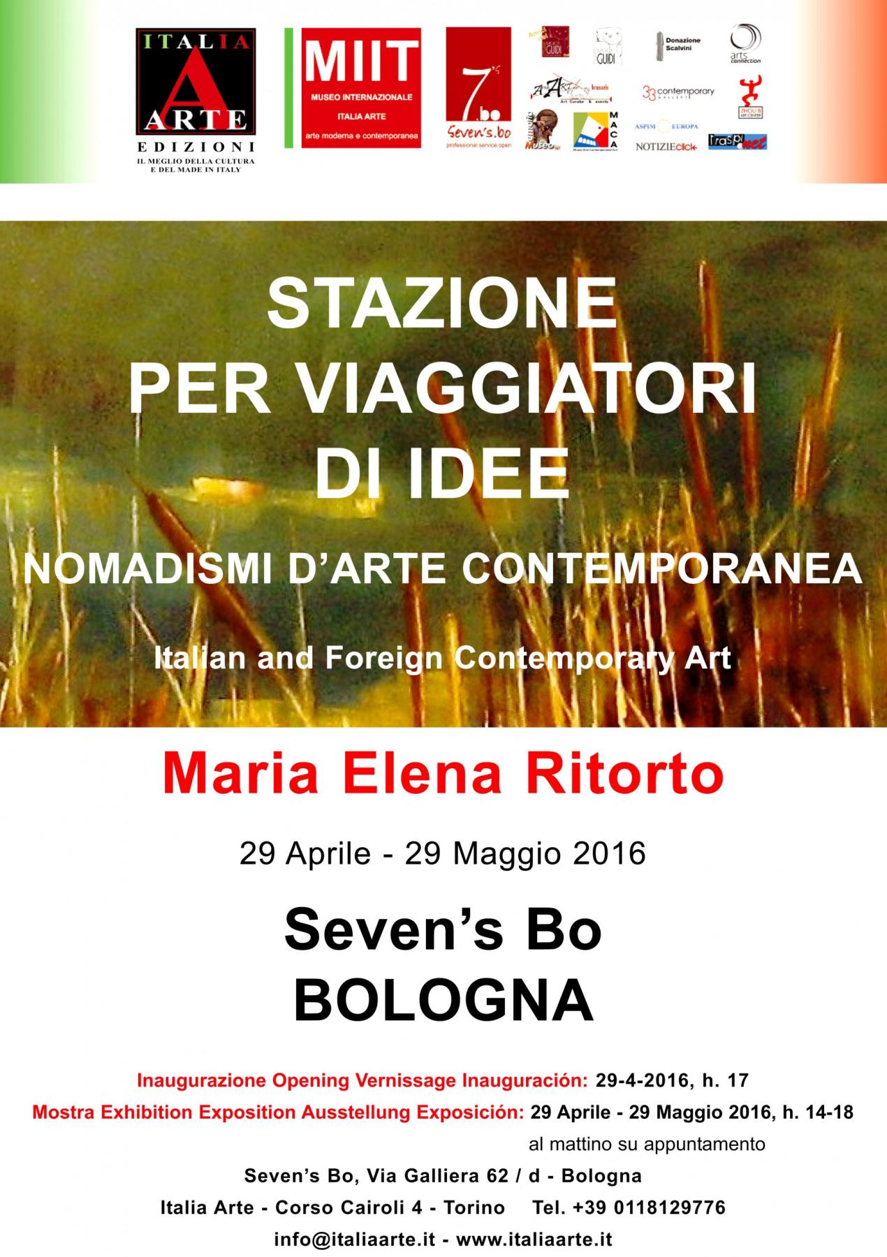 "STAZIONE PER VIAGGIATORI  DI  IDEE - NOMADISMI D'ARTE CONTEMPORANEA"