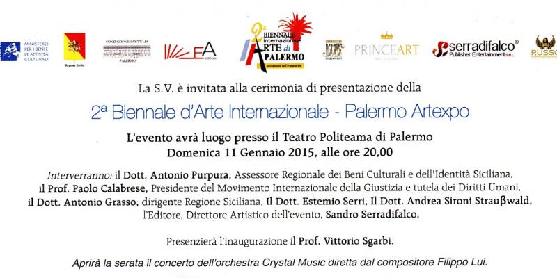 2° Biennale d'Arte Internazionale - Palermo Artexpo