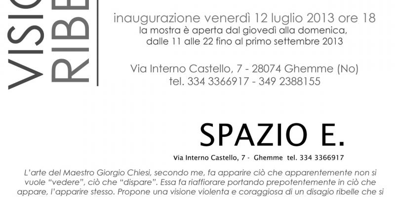 Giorgio Chiesi - Visioni Ribelli