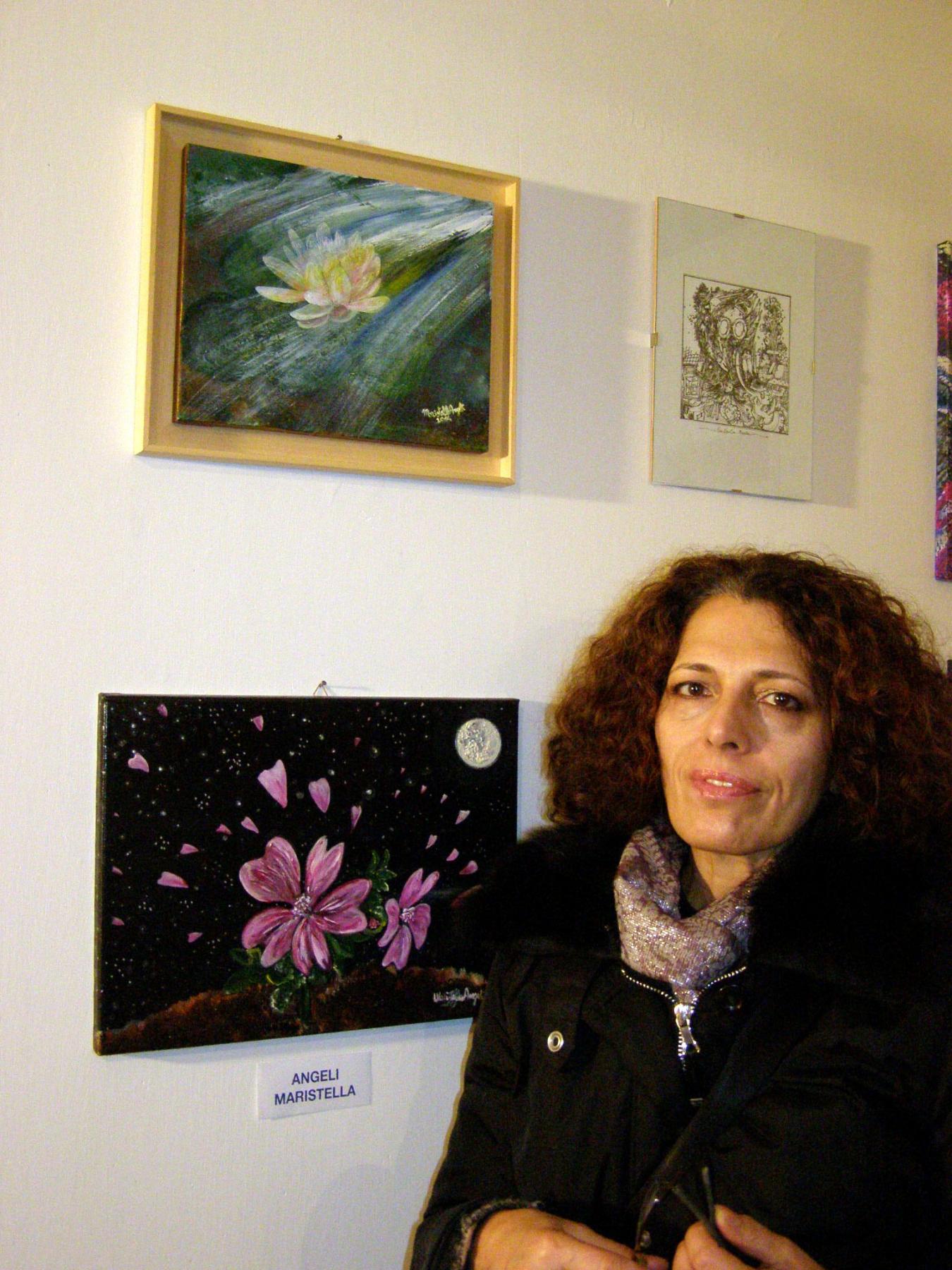 "Artists under the tree" Pollenza