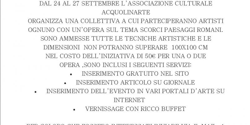 SCORCI PAESAGGI ROMANI