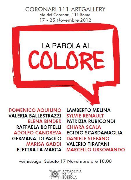 La parola al colore