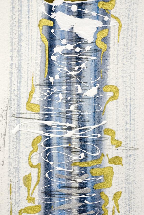 serie "percorsi" blu n° 5