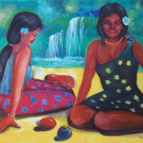 Esotiche sulla spiaggia