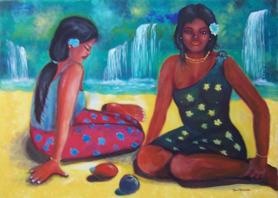 Esotiche sulla spiaggia