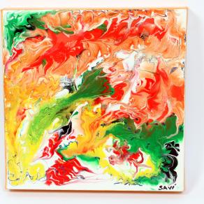 " BOCCIOLO e PETALI di ROSA "