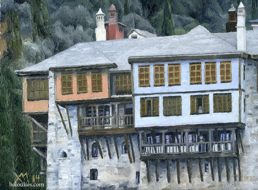 11. Dochiario Holy Monastery