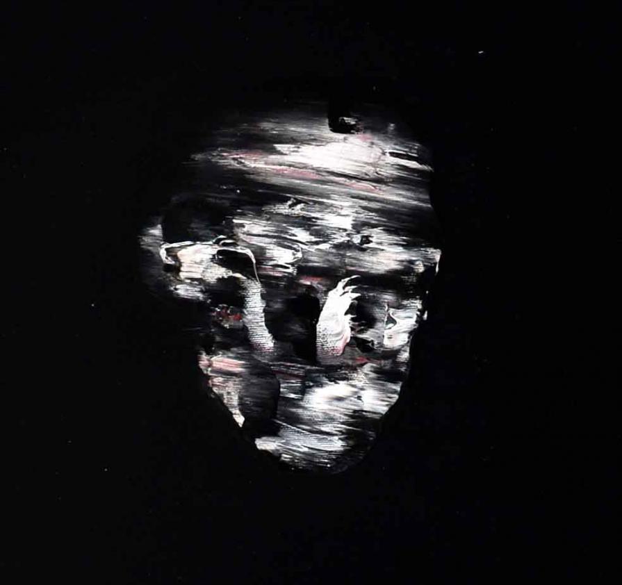 detail of Portrait 191115, 2015, oil on canvas, 120x100cm