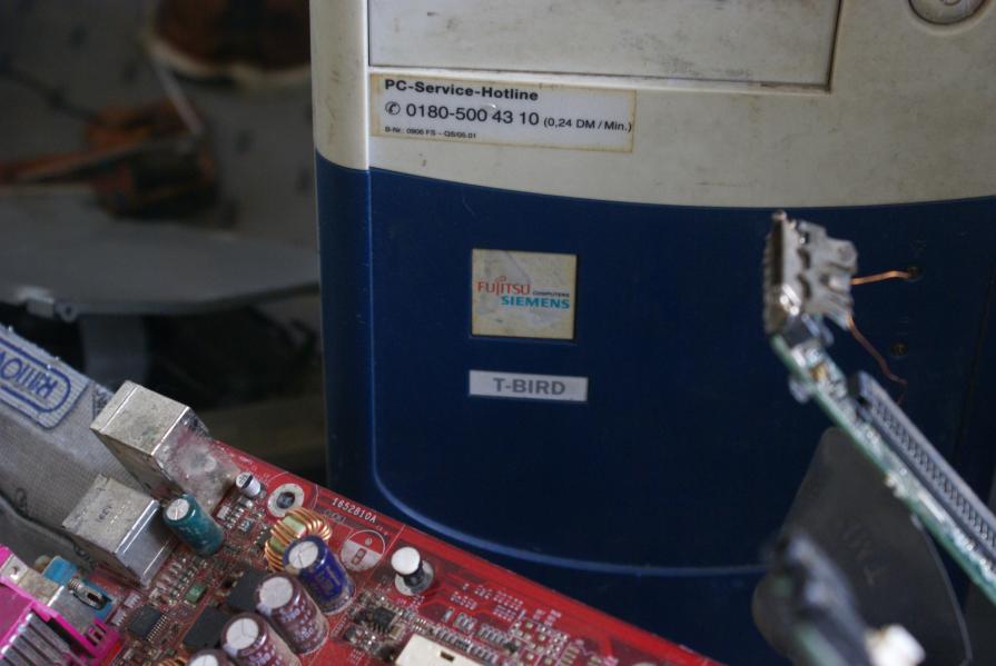 Back to Sender, installation detail