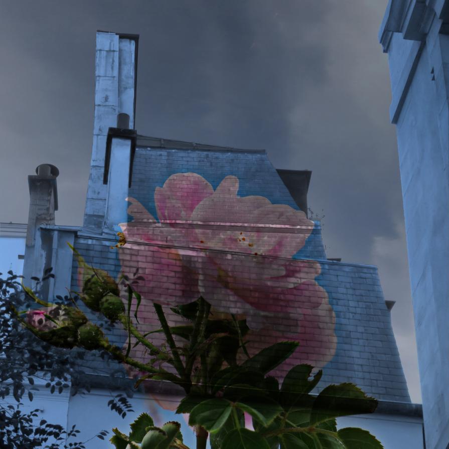 Architecture and flowers: a city idyll