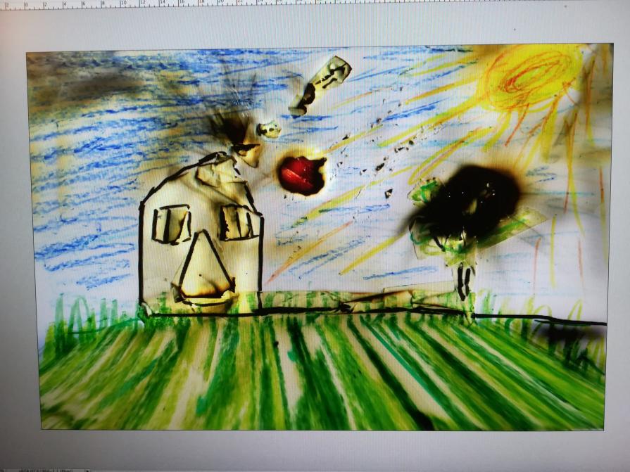 Non bruciano i sogni di un bambino.