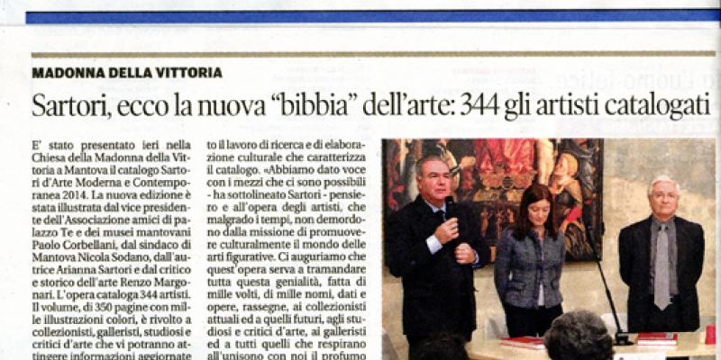 Pubblicazione su Annuario D'Arte Moderna e Contemporanea Sartori