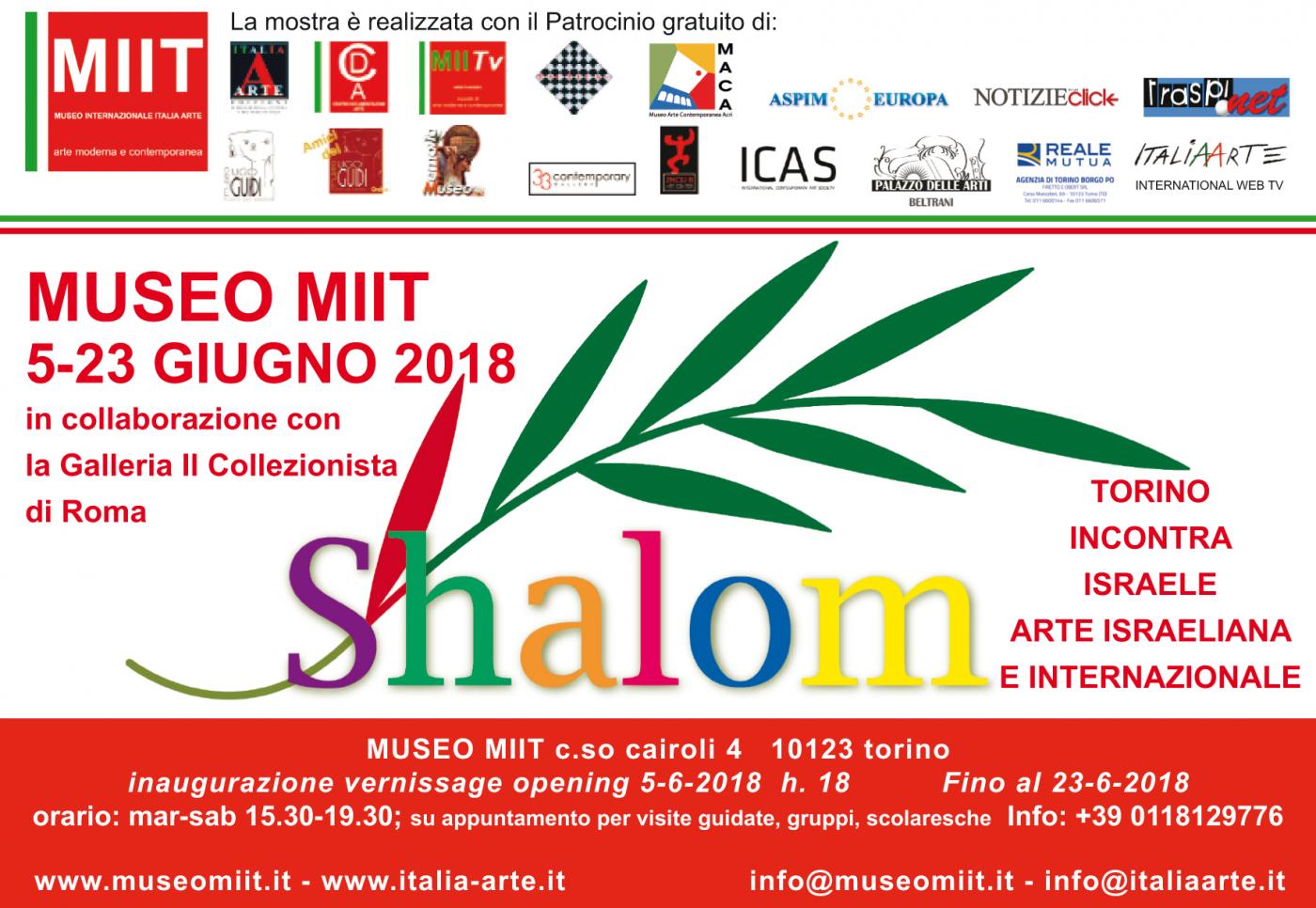 SHALOM-PEACE. ISRAELIAN AND INTERNATIONAL ARTISTS