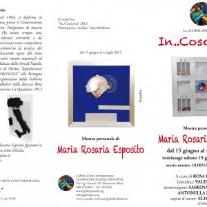 Three staff “Afoismi” “A craft of skilled “ “ In..Coscienza”