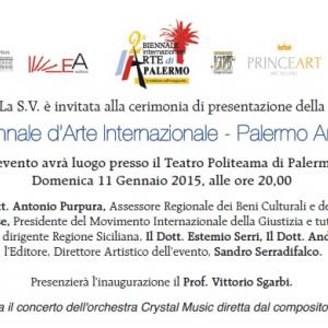 2nd International Biennial of Art in Palermo in 2015