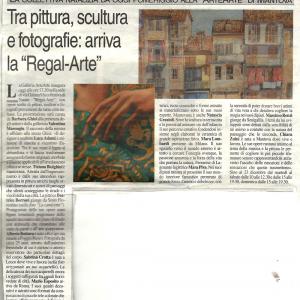MA QUANTA GENTE C'ERA A QUEST'EVENTO! Regal-Arte 12 artisti in mostra a Mantova.