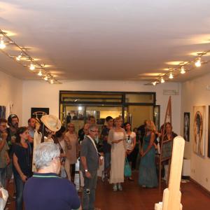 DOPPIO VERNISSAGE A CORTE ISOLANI (BOLOGNA)