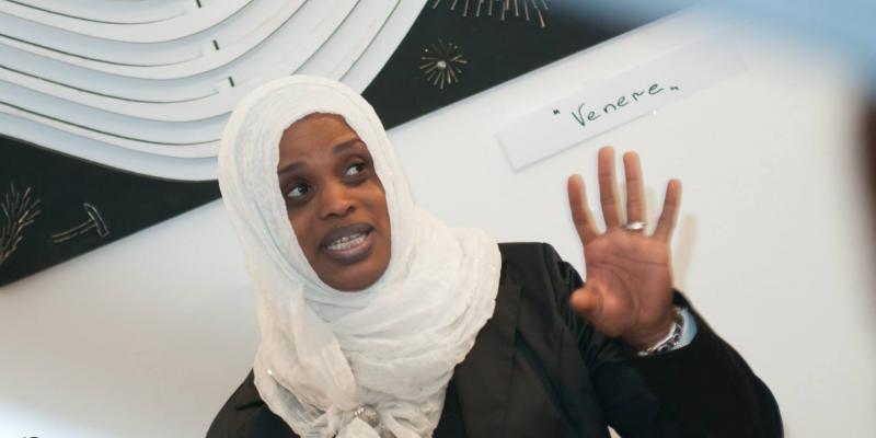 Intervista alla pittrice libica Intisar Boba