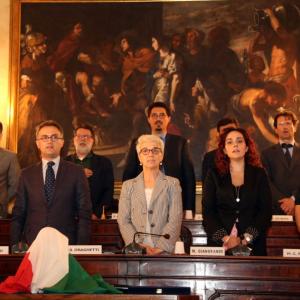 Cerimonia conferimento del Premio "Città delle Dame" a Martina Giangrande- Provincia di Bologna -