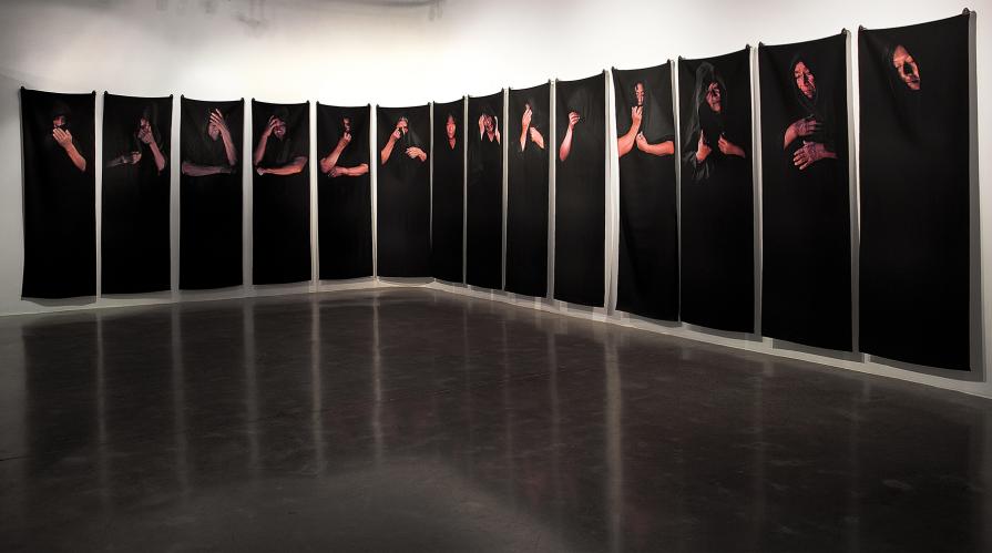 mantillas. The weepers. mantillas. The weepers.