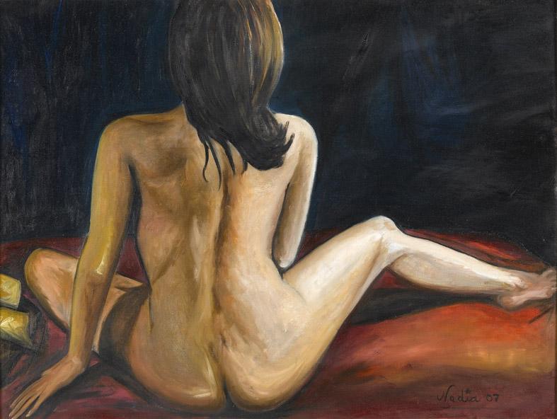 Donna di schiena Donna di schiena