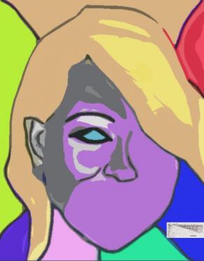 volto di donna-collezione privata