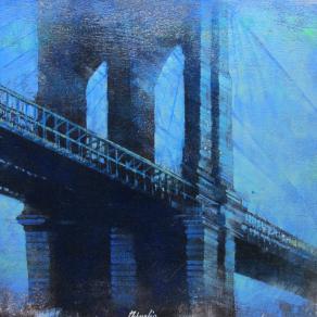 "BRIDGE IN THE FOG "