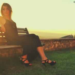 Ritratto di Donna al tramonto