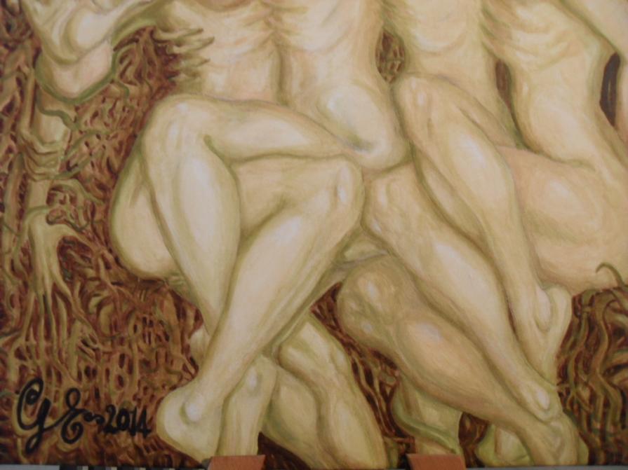 Streghette in trasformazione e agglomerazione driadica - Gorgonillae (particolare)