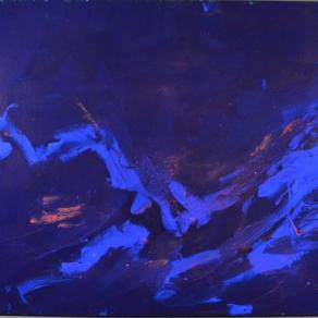 Olivier Steffens – Abstract- olio su tela - 100 x 70