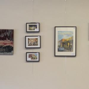 Carla Strozzieri partecipa nel gruppo "Artworks Collective" mostra d'arte presso Ambler, PA.