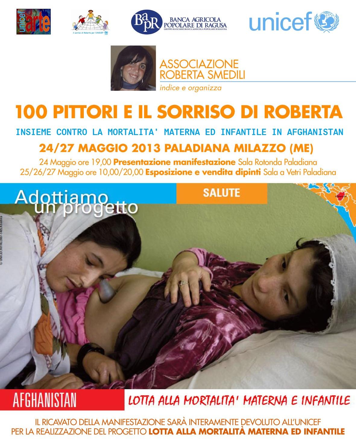100 PITTORI E IL SORRISO DI ROBERTA