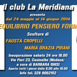 ULTIMA MOSTRA ALLA MERIDIANA di MODENA ..poi pausa estiva.