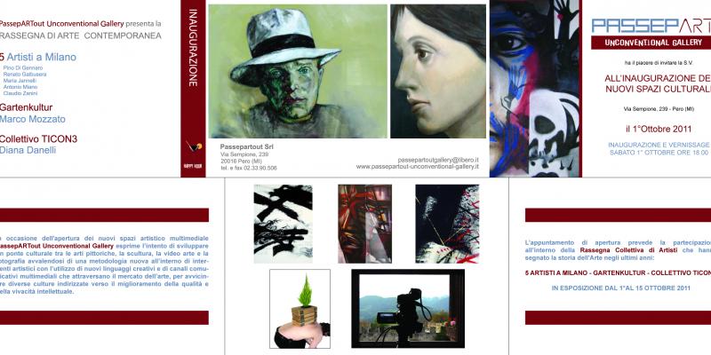 PassepARTout Unconventional Gallery inaugura i nuovi spazi artistico-multimediali PassepARTout Unconventional Gallery inaugura i nuovi spazi artistico-multimediali