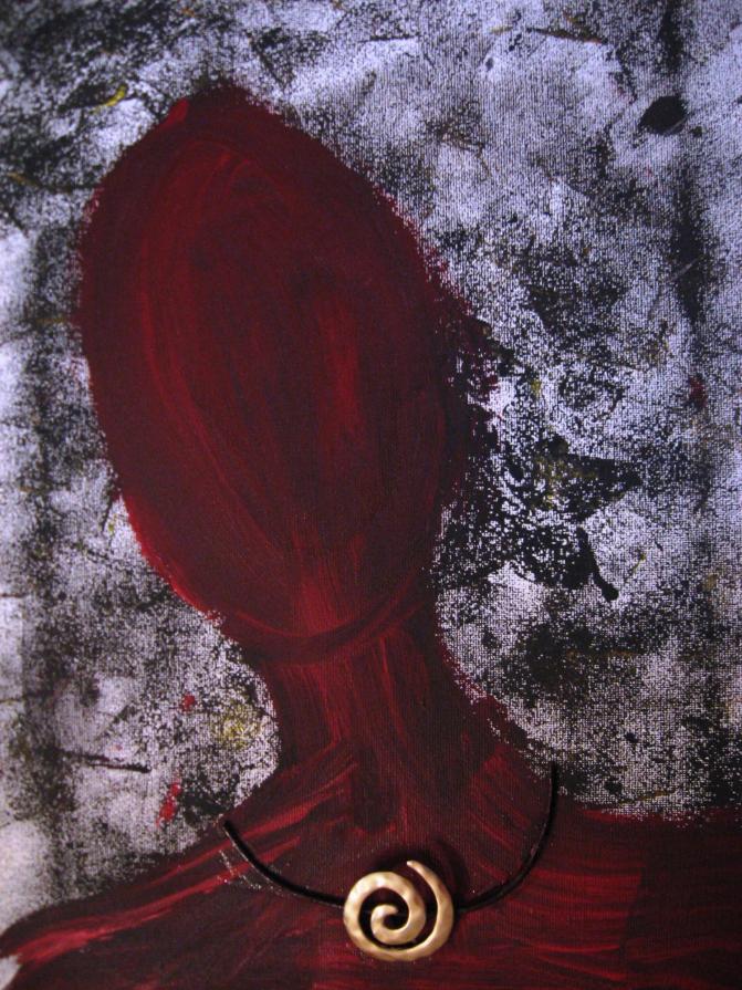 Selfportrait with necklace