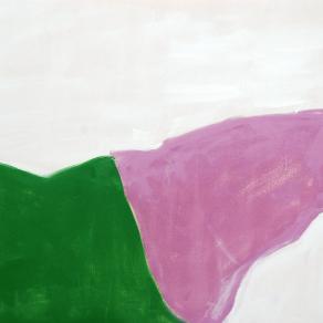 Pink and Green Horse