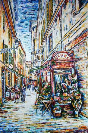 Bologna:Via Pescherie  Vecchie I