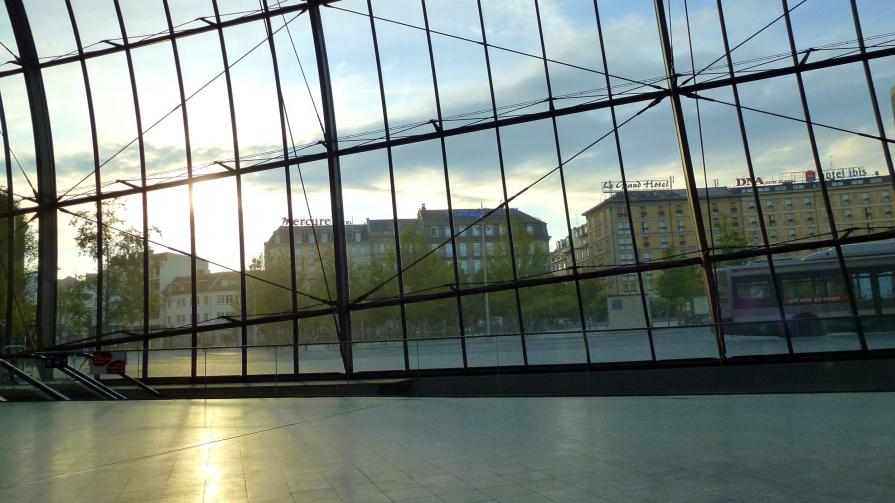  La gare de Strasbourg