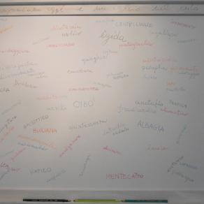 ogni parola che non comprendiamo oggi, è un calcio nel culo che prenderemo domani