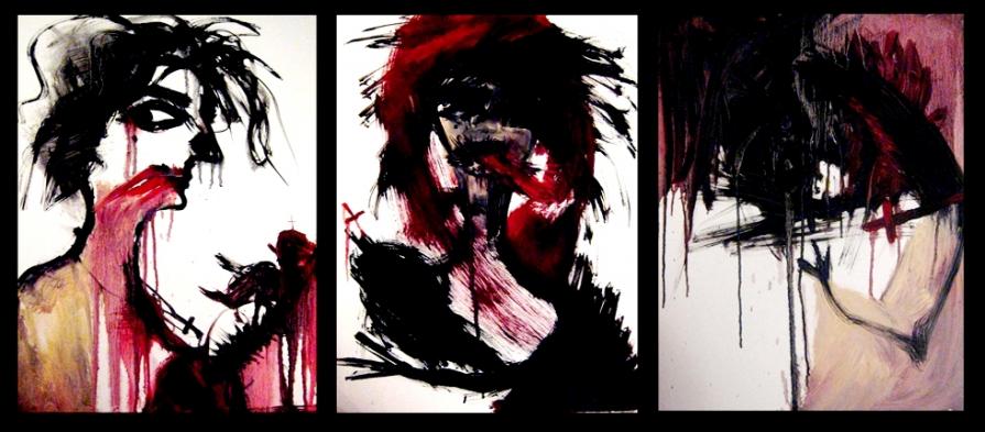 "mADonna - STRANIERA" (tryptic)