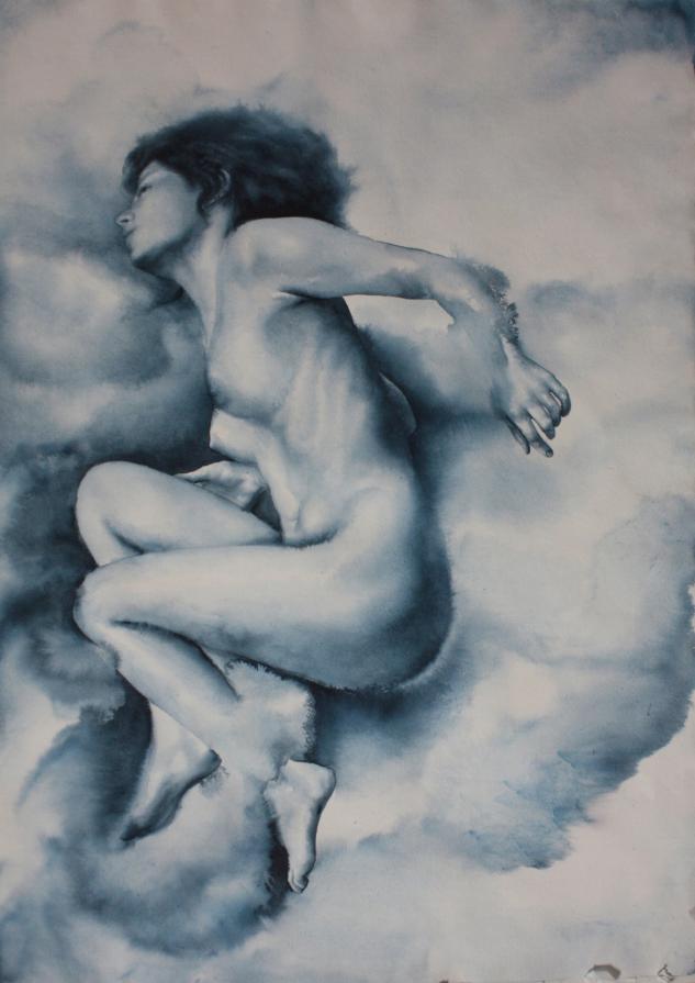 figura tra le nubi 2