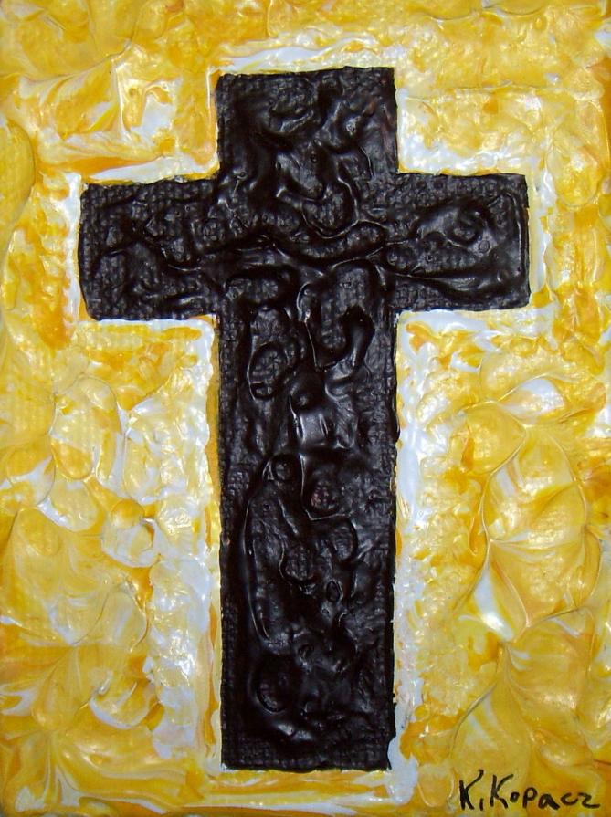 Cross in Bright Sky Magnet