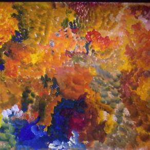 Il sole che sorge e il bosco