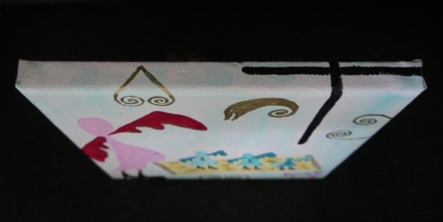 Quadrittico - Serie "Angel" 3 tappeto particolare