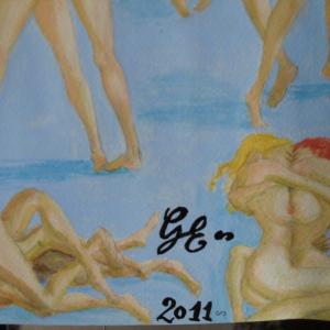 Poppa a poppa II (particolare)