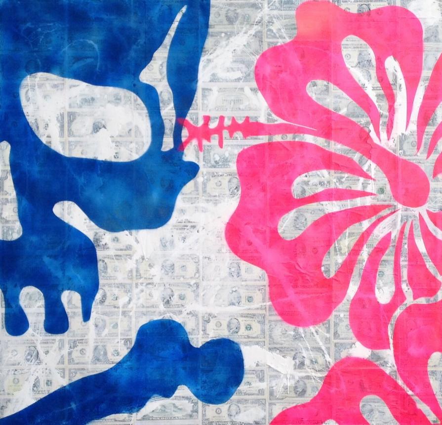 SKULL + FLOWER (skulls and flowers series)