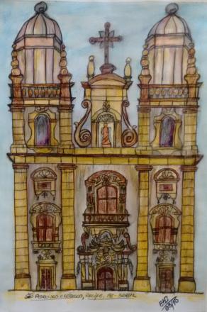 CHURCH - SAO PEDRO DOS CLERICOS - RECIFE - PE - BRAZIL