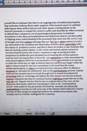 rumors of the stalked