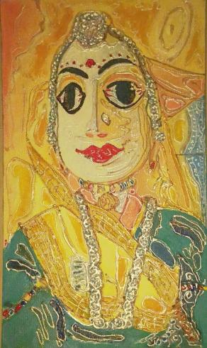 Anarkali - portrait of a puppet