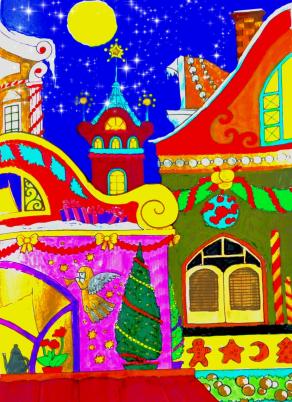 . . .L'architettura dei sogni è dipinta con i colori più audaci !!!